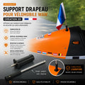 Support de drapeau pour vélomobile WAW – Création 3D