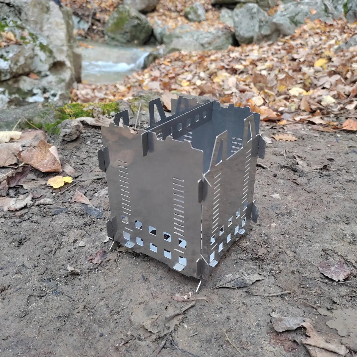 Réchaud à bois FABOGLISS V2 – Inox 304L – Fabriqué en France