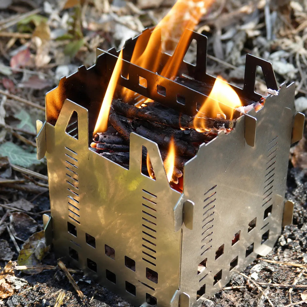 Réchaud à bois FABOGLISS V2 – Inox 304L – Fabriqué en France