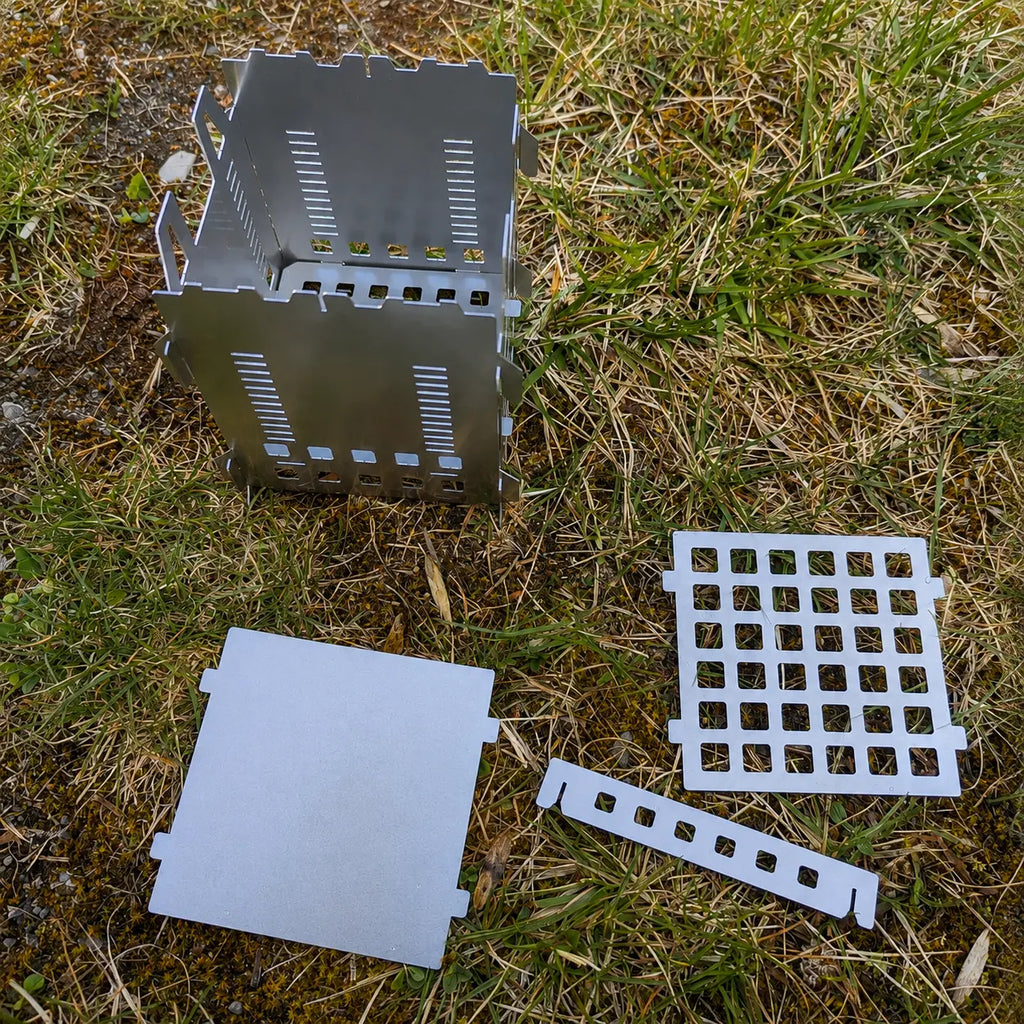 Réchaud à bois FABOGLISS V2 – Inox 304L – Fabriqué en France
