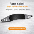Pare-soleil pour vélomobile WAW